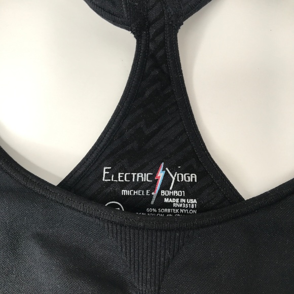 EUC Electric Yoga Sports Bra Sz XS - Picture 3 of 4